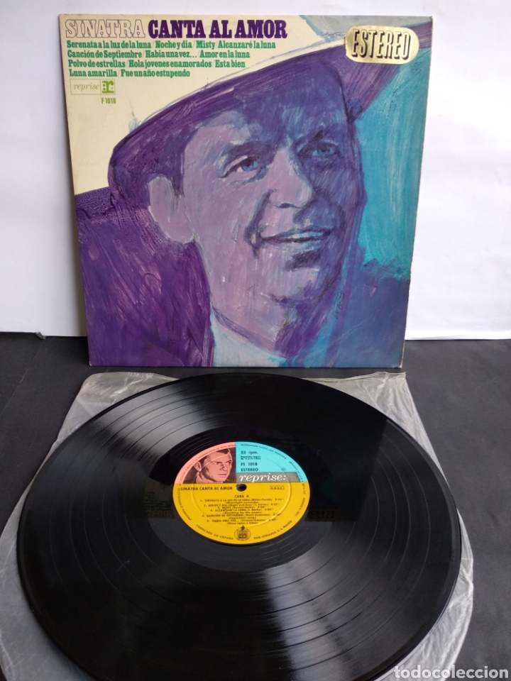 Discos de vinilo: *SINATRA CANTA AL AMOR, SPAIN, HISPAVOX, 1966 - Foto 1