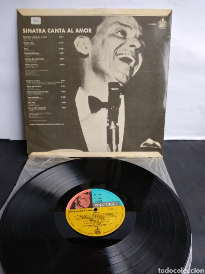 Discos de vinilo: *SINATRA CANTA AL AMOR, SPAIN, HISPAVOX, 1966 - Foto 2