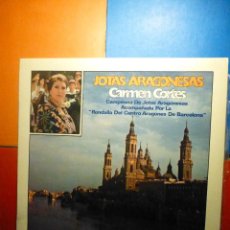 Discos de vinilo: LP - LONG PLAY - VINILO - CARMEN CORTES - JOTAS ARAGONESAS - GM GRAMUSIC - 1979