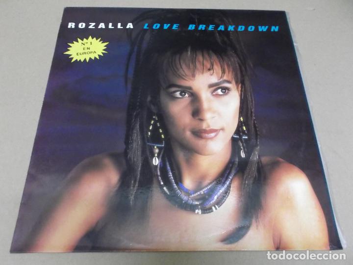 Discos de vinilo: ROZALLA (MAXI) LOVE BREAKDOWN (3 TRACKS) A&Ntilde;O &ndash; 1992 - Foto 1