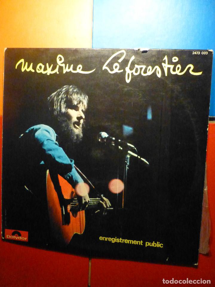 Discos de vinilo: Lp - Long Play - Vinilo - Maxime Leforestier - Polydor - Foto 1