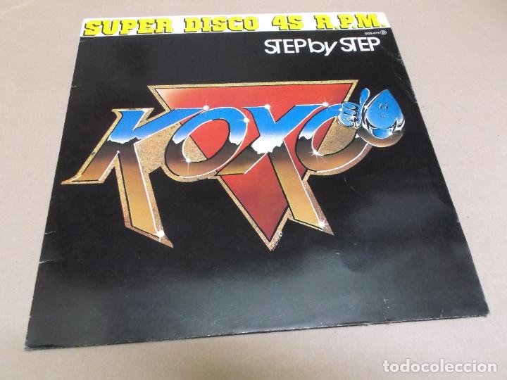 Discos de vinilo: KOXO (MAXI) STEP BY STEP (2 TRACKS) A&Ntilde;O &ndash; 1983 - Foto 1