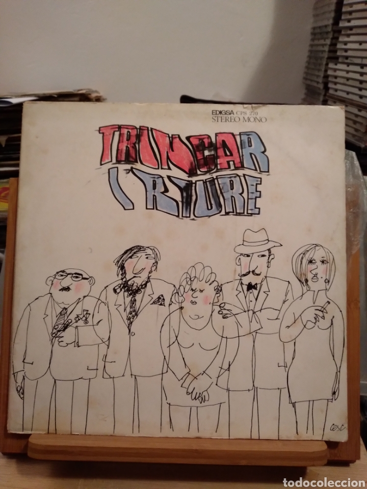 Discos de vinilo: LOTE 6 VINILOS LA TRINCA - Foto 6