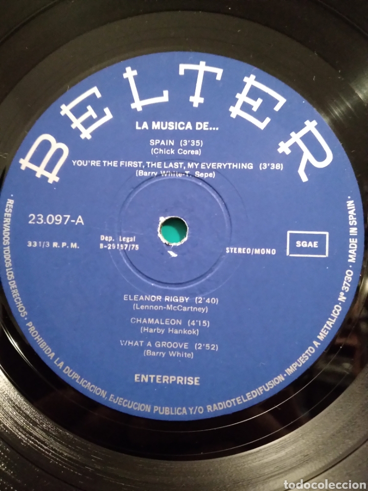 Discos de vinilo: LA MUSIICA DE... ES.75 - Foto 3