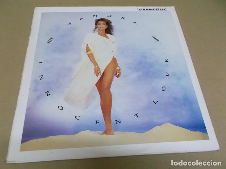 Discos de vinilo: SANDRA (MAXI) INNOCENT LOVE (2 TRACKS) A&Ntilde;O &ndash; 1989 - Foto 1