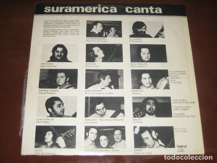 Disques de vinyle: SURAMERICA CANTA - VER FOTO - ED. ESPA&Ntilde;OLA 1972
