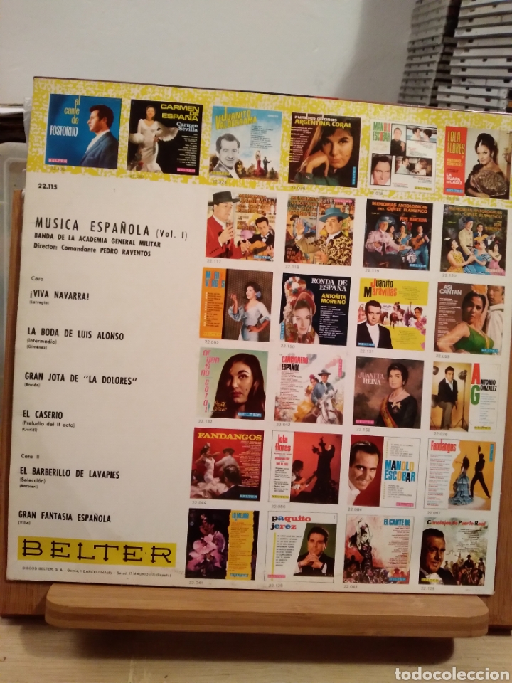 Discos de vinilo: MUSICA ESPA&Ntilde;OLA VOL.1 - Foto 2
