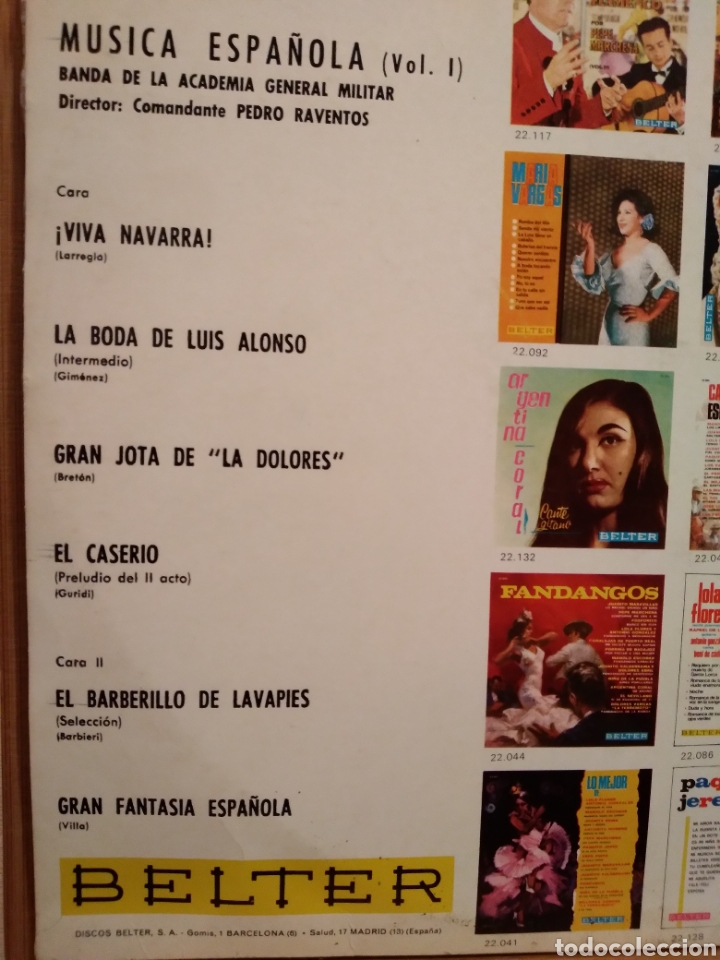 Discos de vinilo: MUSICA ESPA&Ntilde;OLA VOL.1 - Foto 3
