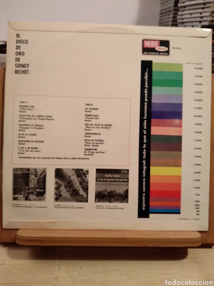 Discos de vinilo: EL DISCO DE ORO DE SIDNEY BECHET . ES.66 - Foto 2