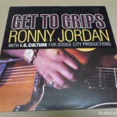 Discos de vinilo: RONNY JORDAN WITH I. G. CULTURE (MAXI) GOT TO GRIPS (4 TRACKS) AÑO – 1992 – EDICION U.K.