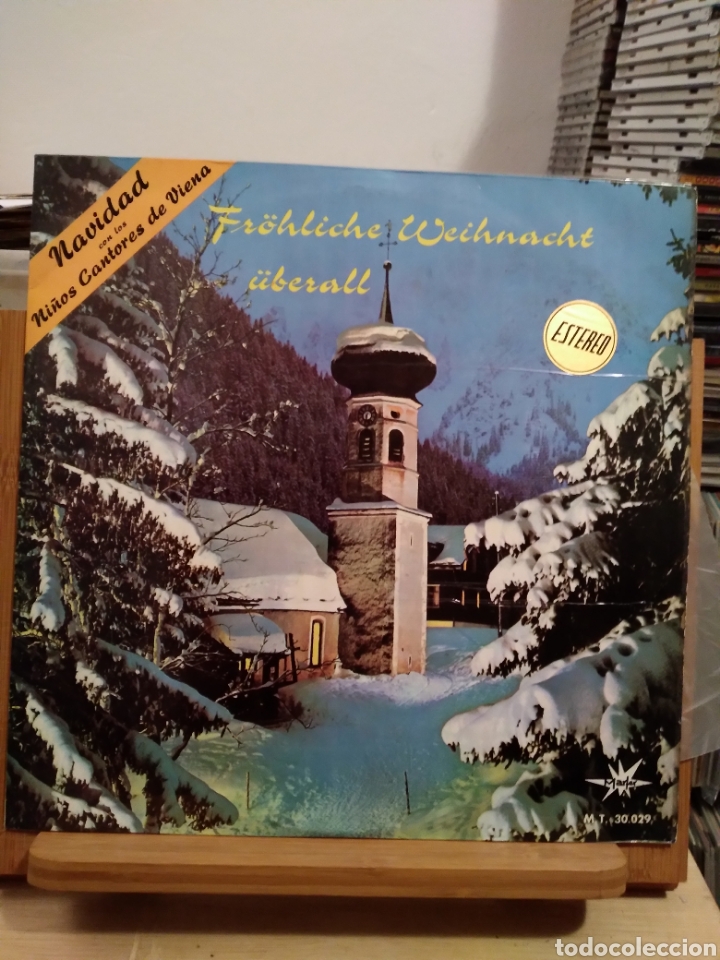 Discos de vinilo: WIENER JEUNESSE-CHOR &rdquo;FROHLICHE WEIHNACHT &Uuml;BERALL&rdquo; - NI&Ntilde;OS CANTORES DE VIENA ES.66