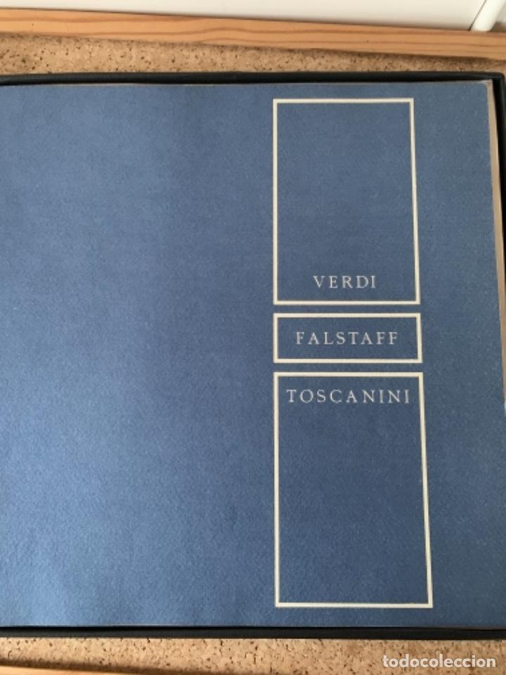 Discos de vinilo: Vinilo Verdi, Falstaff, Toscanini - Foto 3