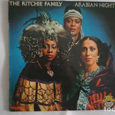 Discos de vinilo: LP ARABIAN NIGHTS, THE RITCHIE FAMILY, RCA, VICTOR, SPL1-7106, AÑO 1976.