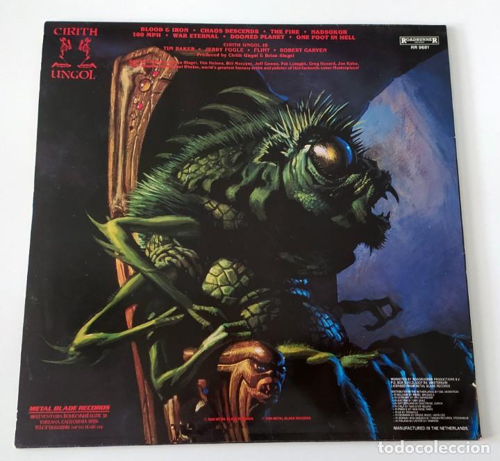 Discos de vinilo: LP CIRITH UNGOL - ONE FOOT IN HELL - Foto 2