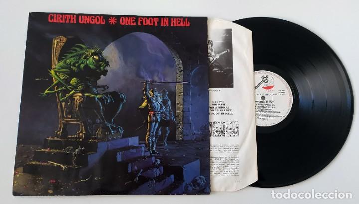 Discos de vinilo: LP CIRITH UNGOL - ONE FOOT IN HELL - Foto 3