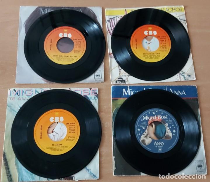 Discos de vinilo: 8 singles 7&rdquo; MIGUEL BOS&Eacute; - Foto 3