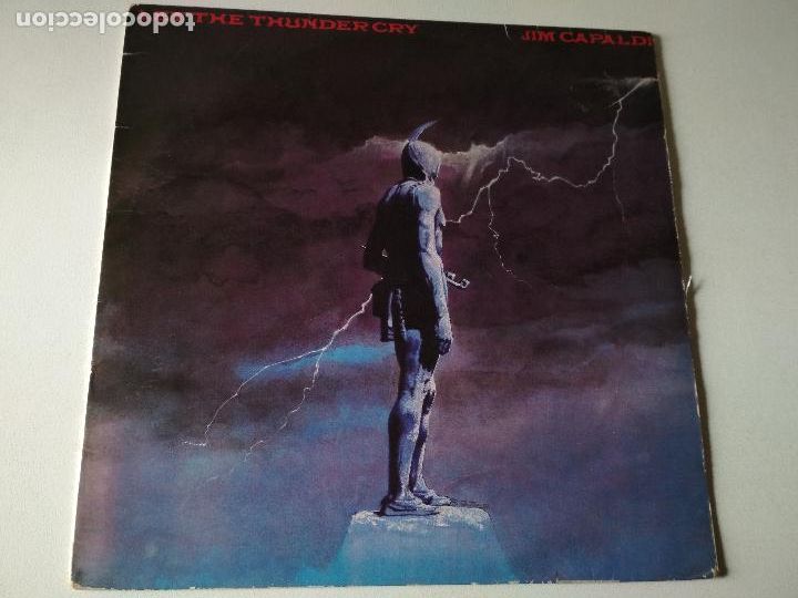 Discos de vinilo: jim capaldi, let the thunder cry 1981, ed espa&ntilde;ola - Foto 1