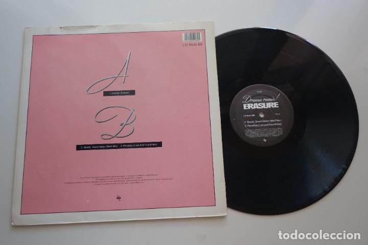 Discos de vinilo: ERASURE: Drama!. Maxisingle 12&rdquo; Vinilo original UK - Foto 2
