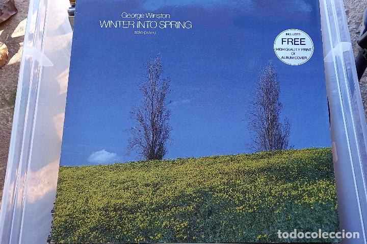 Discos de vinilo: DISCO VINILO GEORGE WINSTON INTER INTO SPRING SOLO PIANO - Foto 1