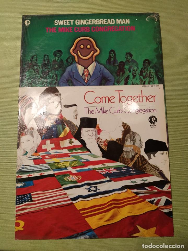 Discos de vinilo: THE MIKE CURB CONGREGATION - Come Together+Gingerbred Man - Foto 1
