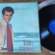 Disques de vinyle: JULIO IGLESIAS - YO CANTO. Lote 322656838