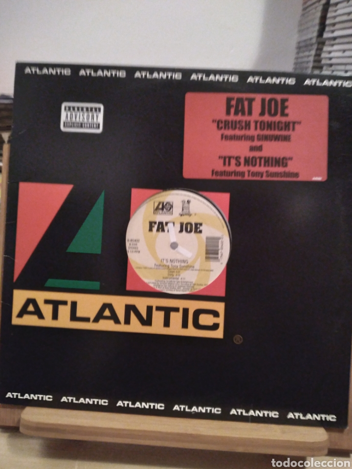 Discos de vinilo: FAT JOE &rdquo;CRUSH TONIGHT/ITS NOTHING&rdquo; - Foto 1
