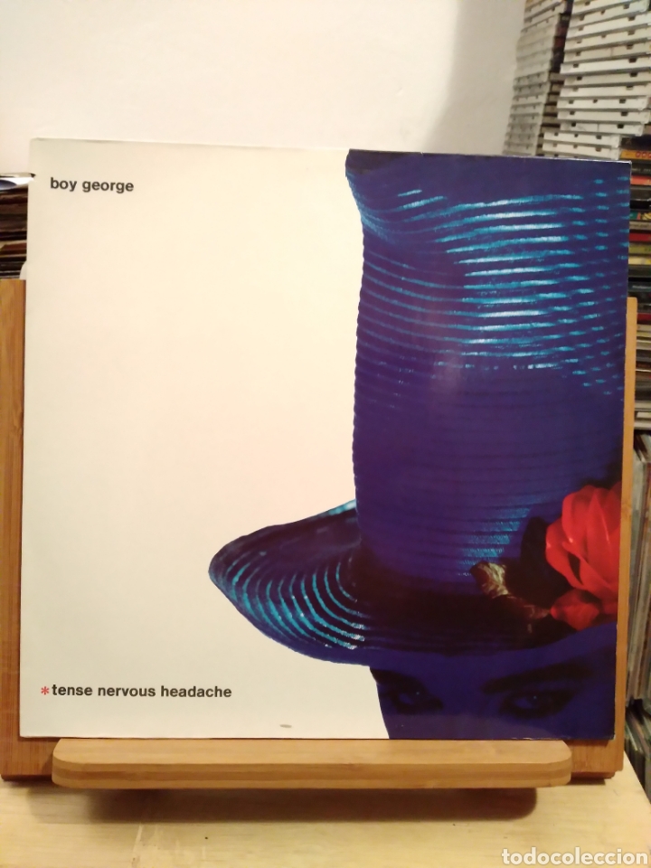 Discos de vinilo: BOY GEORGE &rdquo;TENSE NERVOUS HEADACHE&rdquo; EU.88 - Foto 1