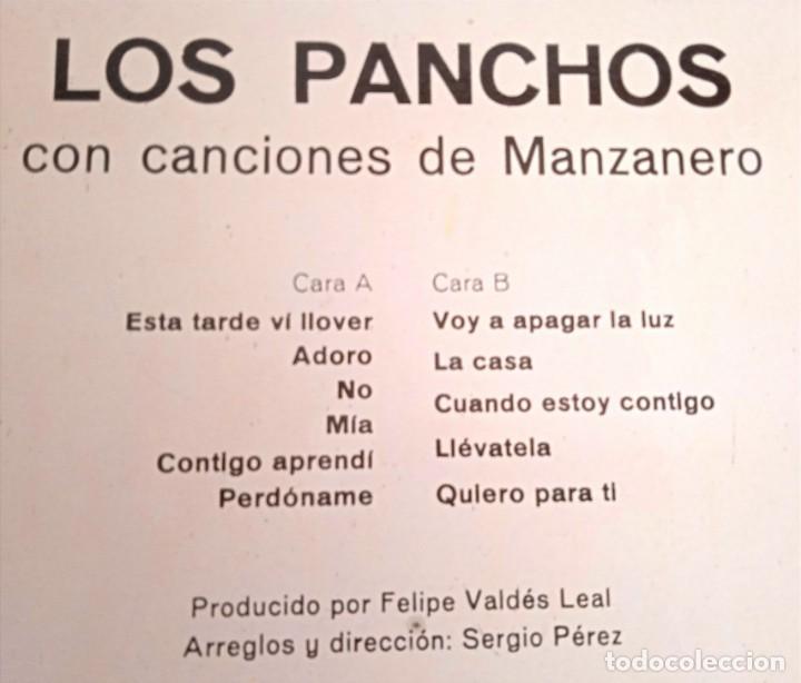 Discos de vinilo: Disco LP Los panchos cantando a Manzanero - Foto 2