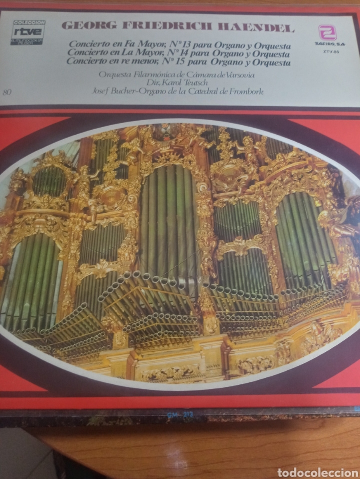 Discos de vinilo: Georg friedrich haendel - concierto en fa mayor - Foto 1
