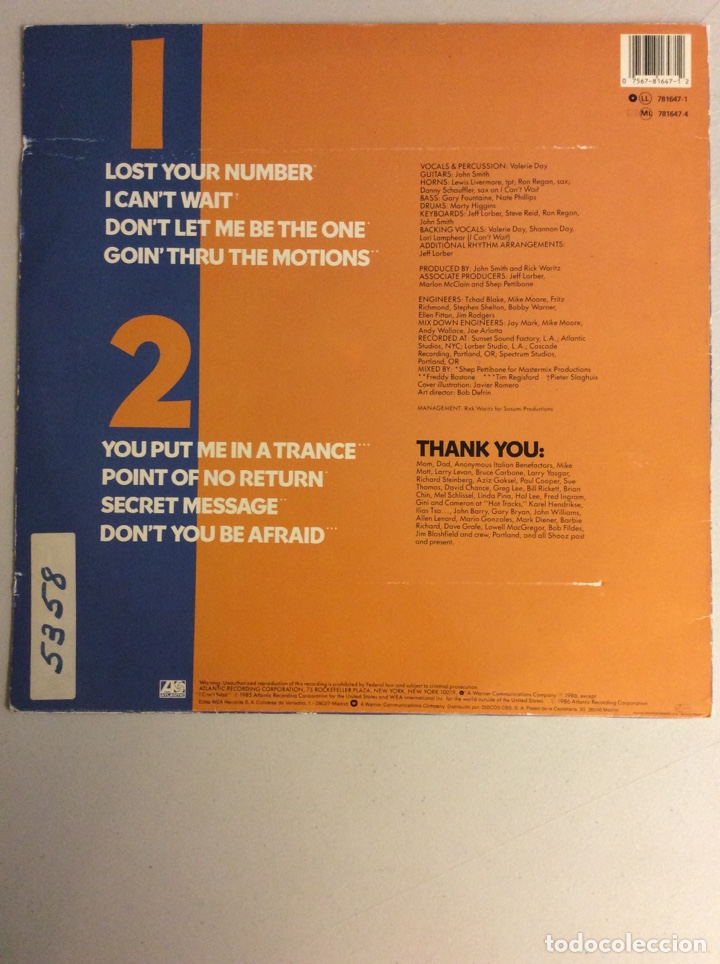 Discos de vinilo: Nu Shooz. Poolside - Foto 2