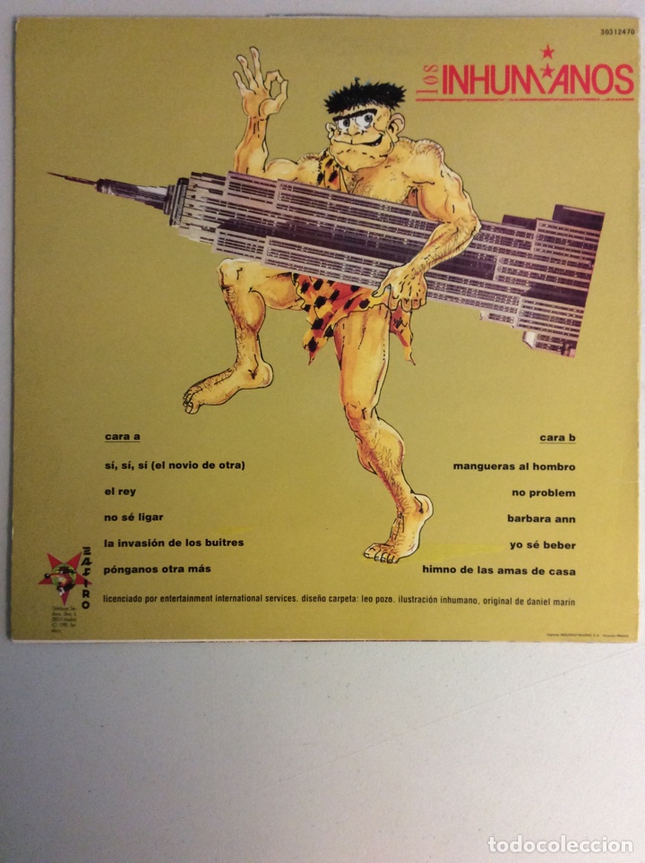 Discos de vinilo: Los Inhumanos. No problem. - Foto 2
