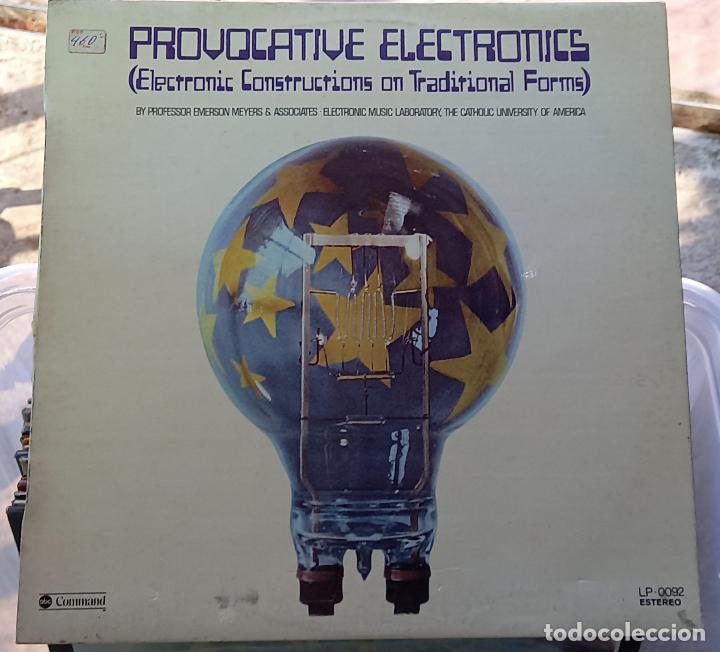 Discos de vinilo: DISCO VINILO PROVOCATIVE ELECTRONICS (ELECTRONICA MUSICA) - Foto 1