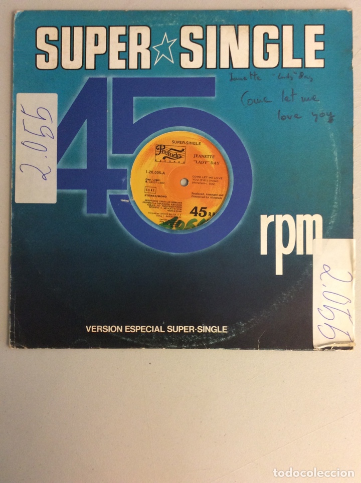 Discos de vinilo: Jeanette. Lady day. - Foto 1