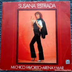 Discos de vinilo: SUSANA ESTRADA - 7” SPAIN 1981 - SAUCE MI CHICO FAVORITO // ARENA Y MAR - SEXY FUNK DISCO. Lote 322732388
