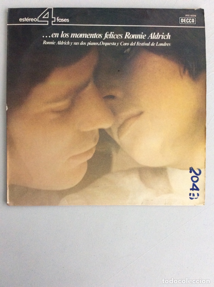 Dischi in vinile: ... en los momentos felices Ronnie Aldrich.