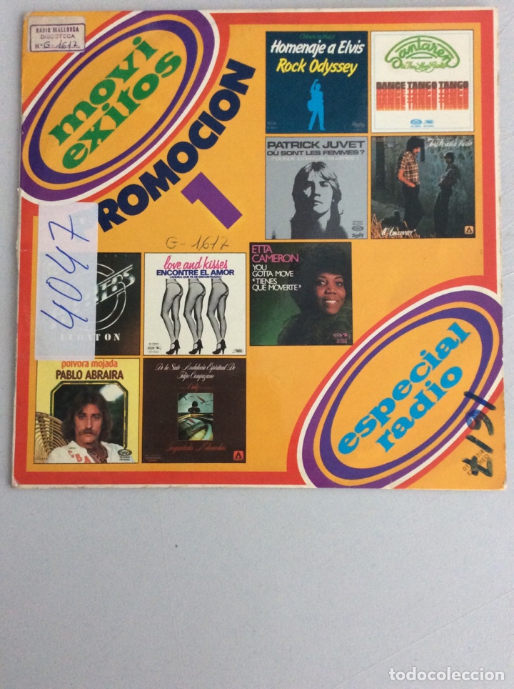 Dischi in vinile: Moviexitos. Promocion 1. Especial radio.