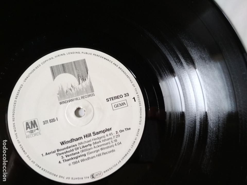 Discos de vinilo: WINDHAM HILL RECORDS SAMPLER,1984 - Foto 3