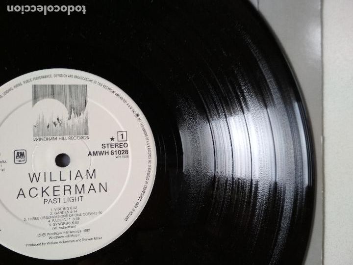 Discos de vinilo: William Ackerman &lrm;&ndash; Past Light 1983 - Foto 2