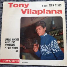 Discos de vinilo: TONY VILAPLANA - EP SPAIN 1964 VERS BEATLES, CHUCK BERRY, ADRIANO CELENTANO. Lote 322810258