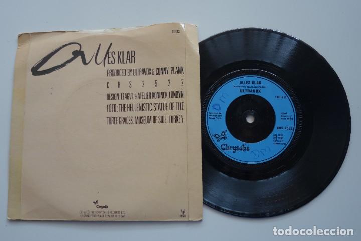 Discos de vinilo: ULTRAVOX: Stood Still. Single 7&rdquo; Vinilo UK - Foto 2