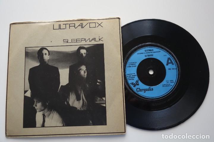 Discos de vinilo: ULTRAVOX: Sleepwalk. Single 7&rdquo; Vinilo UK - Foto 1