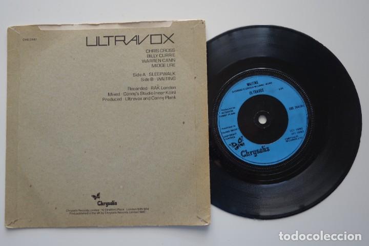 Discos de vinilo: ULTRAVOX: Sleepwalk. Single 7&rdquo; Vinilo UK - Foto 2