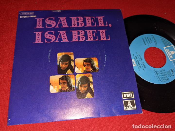 Discos de vinilo: DUO DINAMICO Isabel Isabel/Poder decirte que te amo 7 SINGLE 1973 Emi Odeon EX - Foto 1