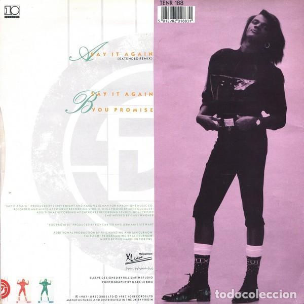 Discos de vinilo: Jermaine Stewart &lrm;&ndash; Say It Again - Foto 2