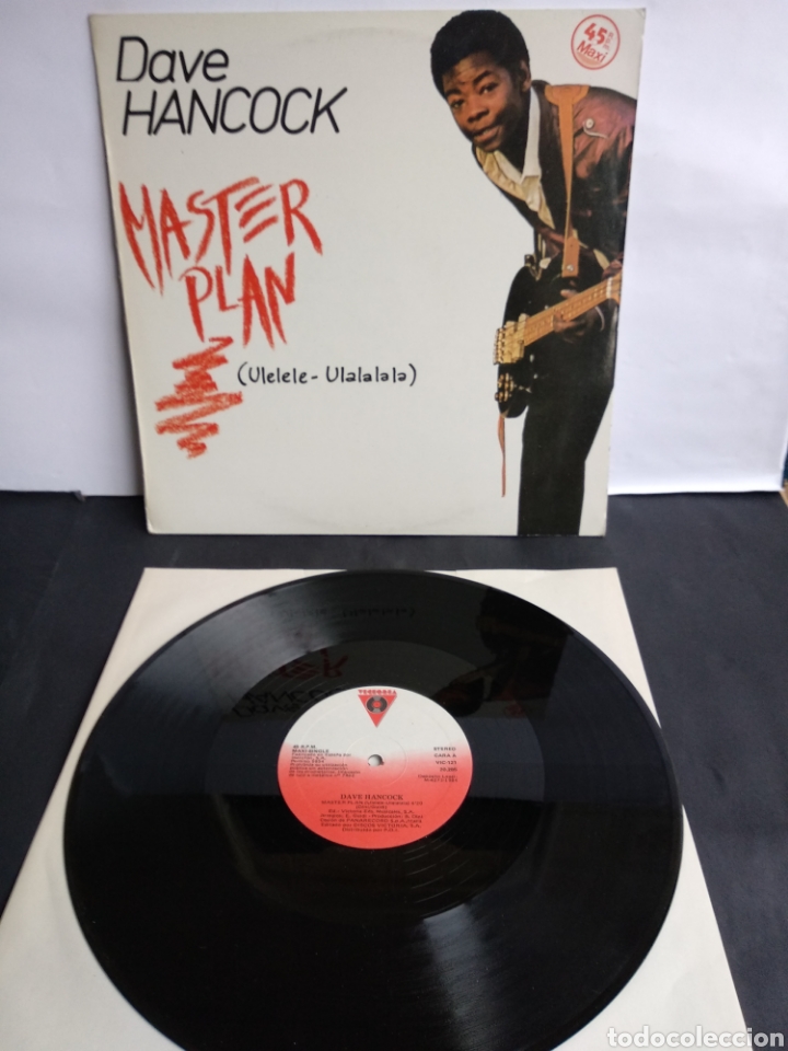 Discos de vinilo: *DAVE HANCOCK, MASTER PLAN, SPAIN, VICTORIA, 1984 - Foto 1