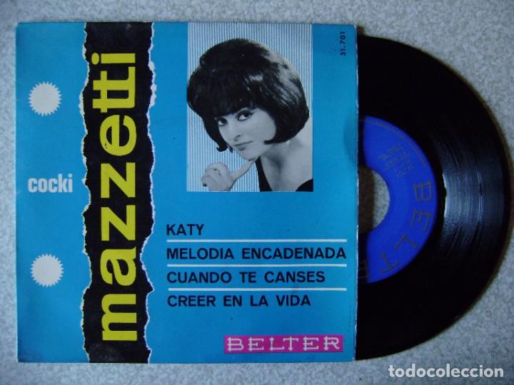 Discos de vinilo: COCKI MAZZETTI.KATY + 3 - Foto 1