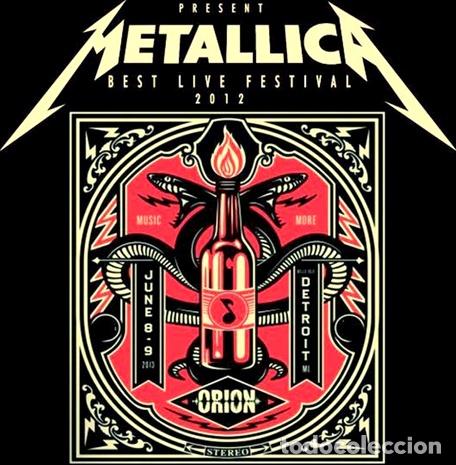 vinilo metallica best live festival 2012 lp - Compra venta en todocoleccion