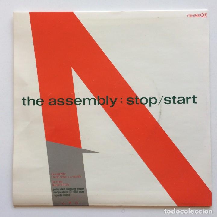 Discos de vinilo: The Assembly &lrm;&ndash; Never Never / Stop / Start , UK 1983 Mute - Foto 2