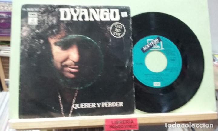 Discos de vinilo: Dyango. Querer y perder / Nuestro primer beso. Odeon 1980 -- Single - Foto 1