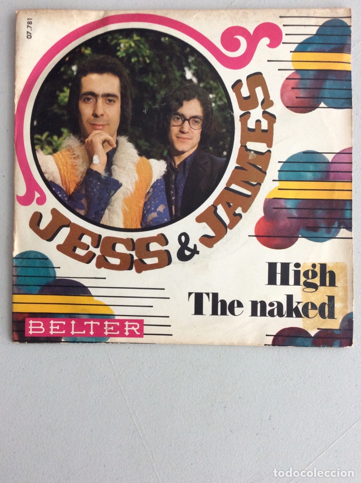 Discos de vinilo: Jess & James. High. The naked. - Foto 1